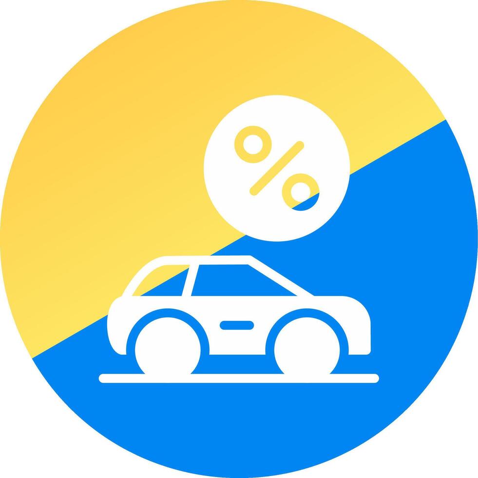 Vehicle Leasing Creative Icon Design vector