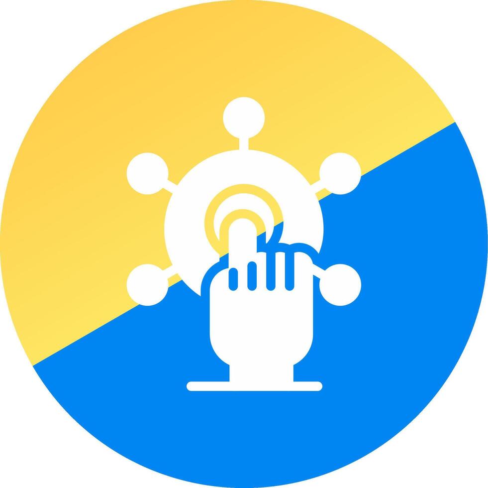 Interactivity Creative Icon Design vector