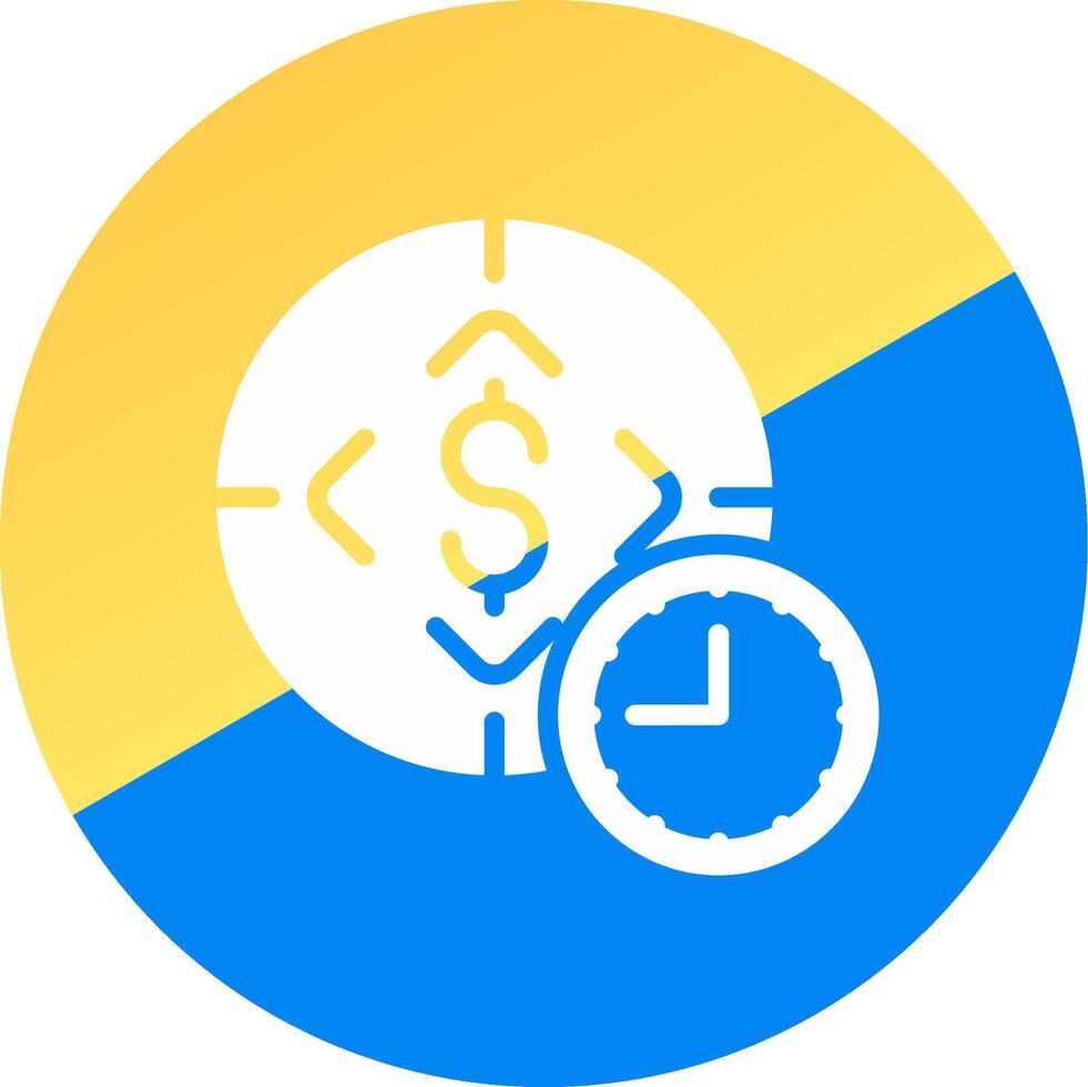 Goal Expiry Creative Icon Design vector