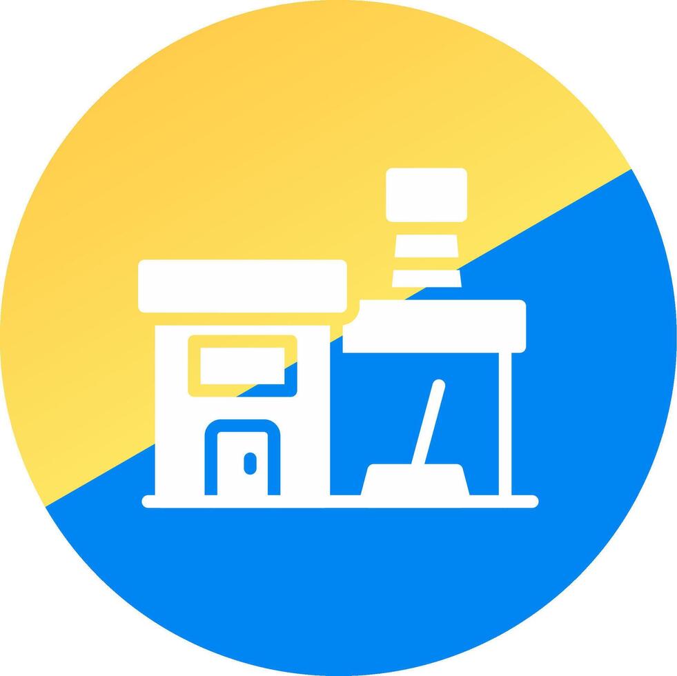 Industrial Cleaning Creative Icon Design vector