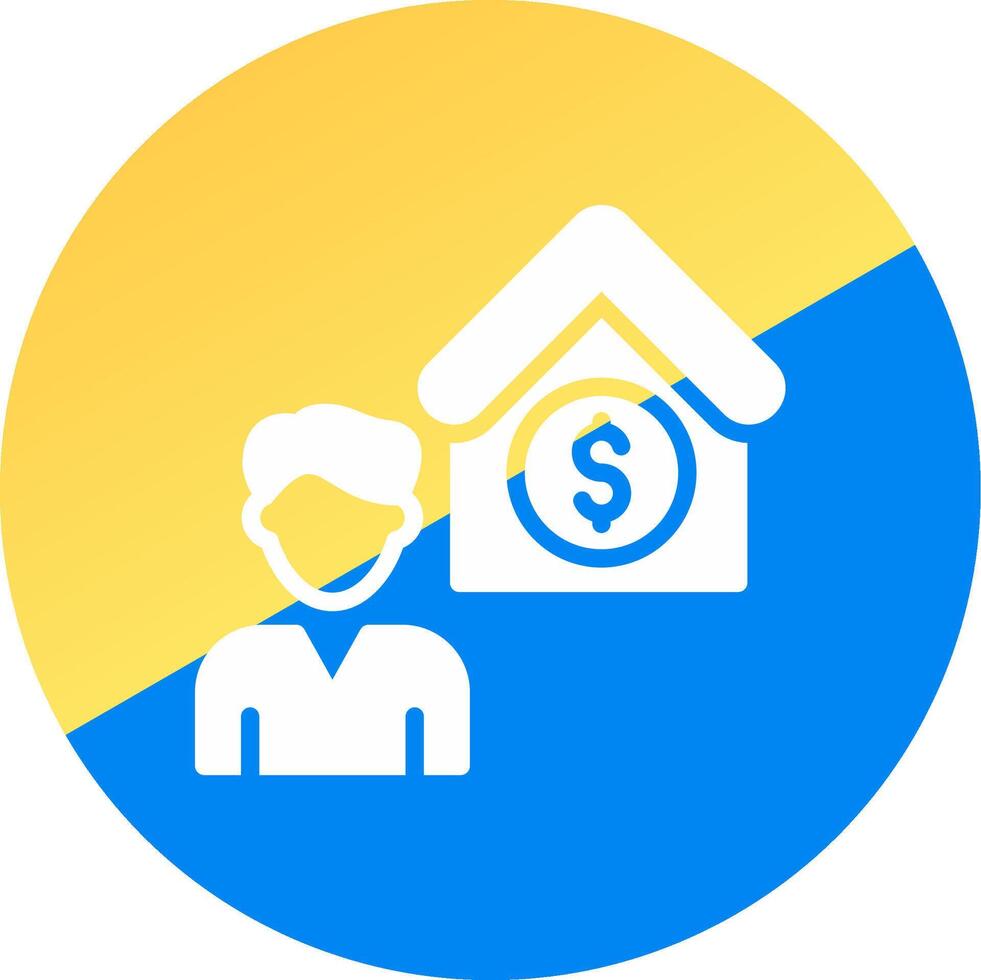 Broker Dealer Creative Icon Design vector