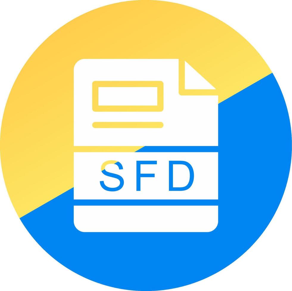 SFD Creative Icon Design vector