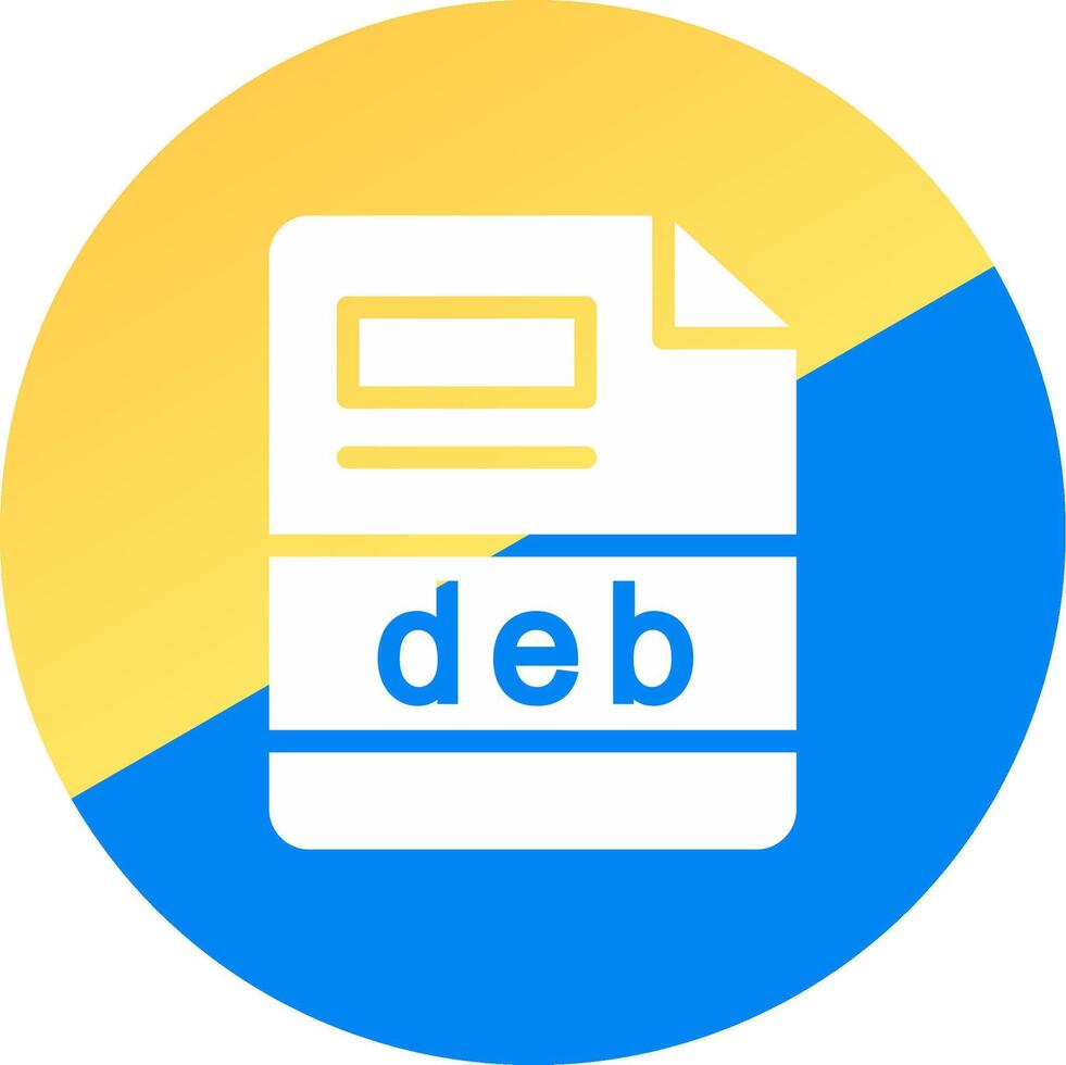 deb Creative Icon Design vector