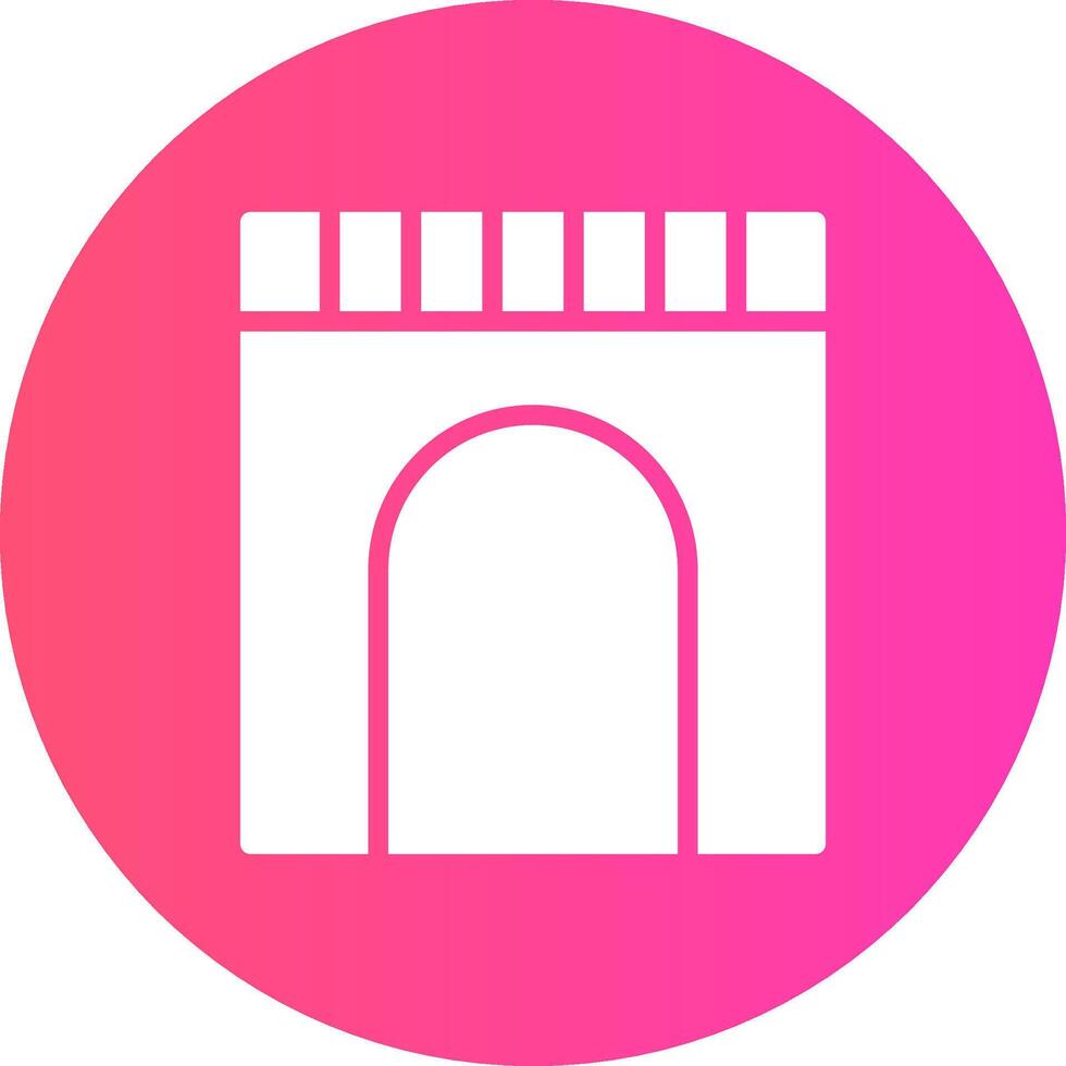 Tunnel Creative Icon Design vector