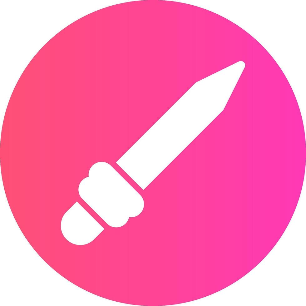 Balloon Sword Creative Icon Design vector