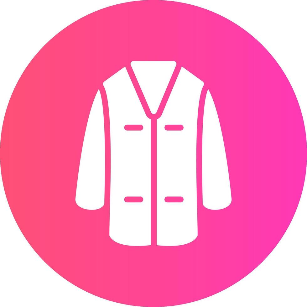 Lab Coat Creative Icon Design vector