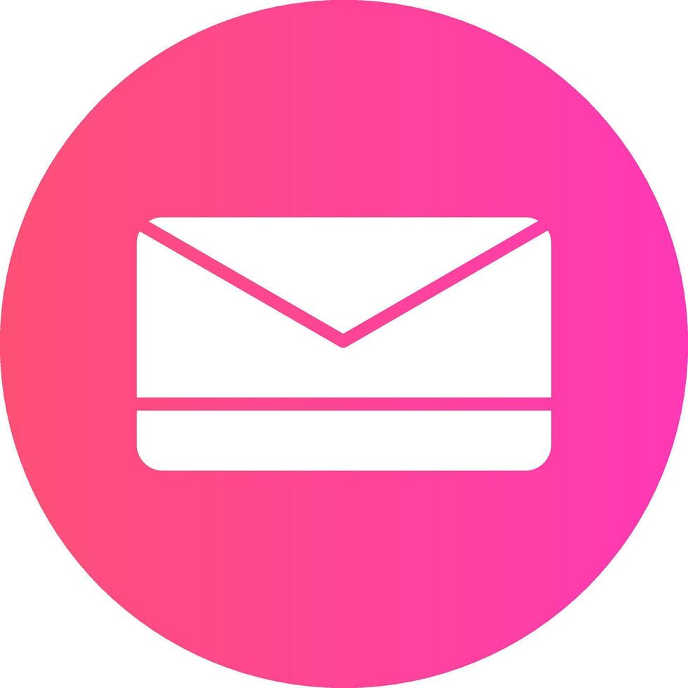 Envelope Creative Icon Design vector