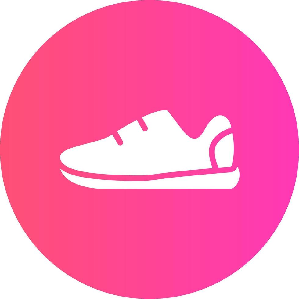 Sneakers Creative Icon Design vector