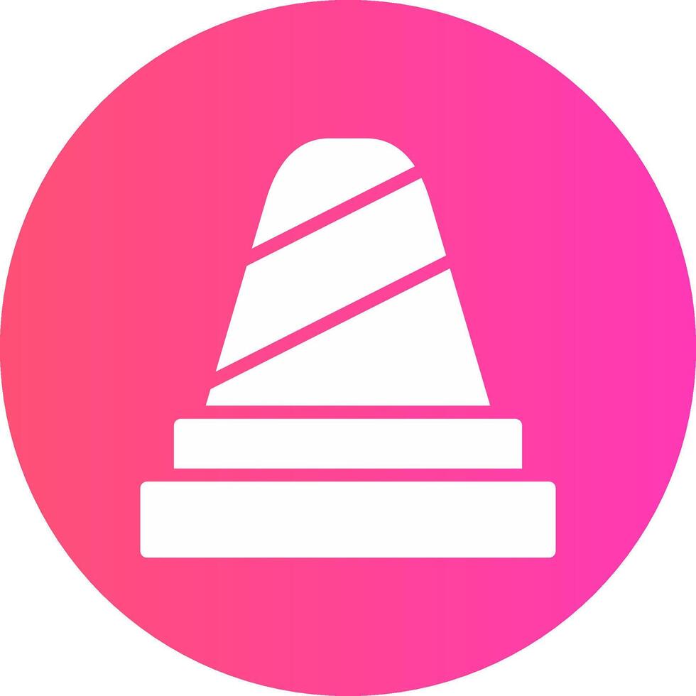 Cone Creative Icon Design vector