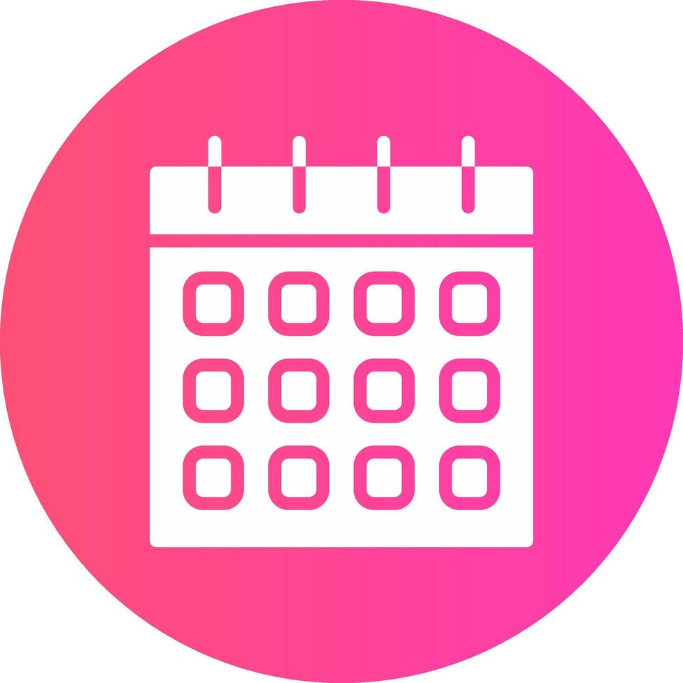 Calendar Creative Icon Design vector