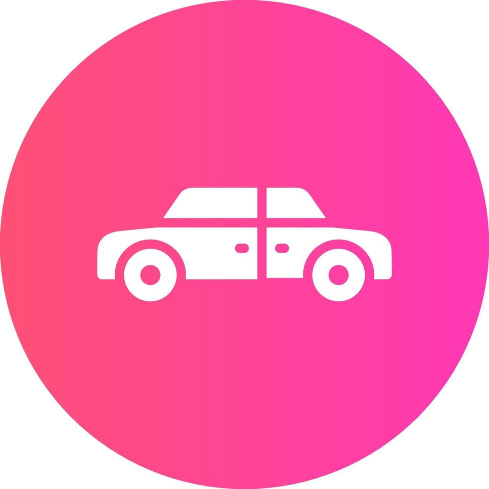 Limousine Creative Icon Design vector