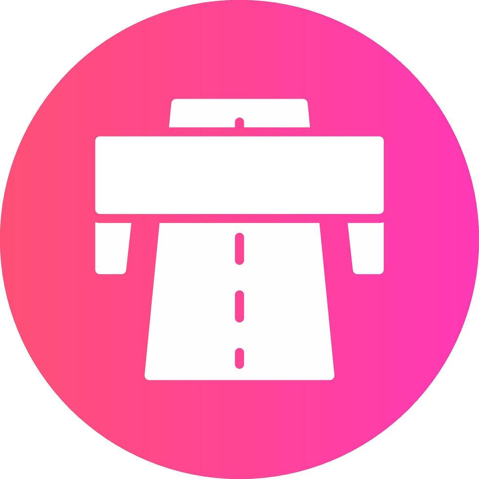 Motorway Creative Icon Design vector