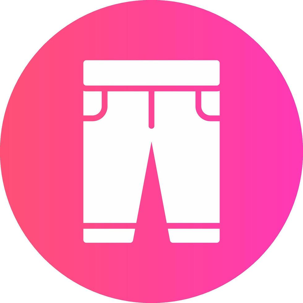 Pants Creative Icon Design vector