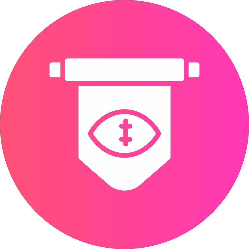 Pennant Creative Icon Design vector