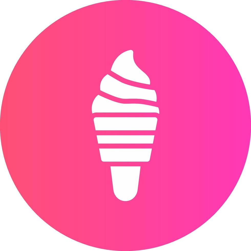 Ice Cream Creative Icon Design vector