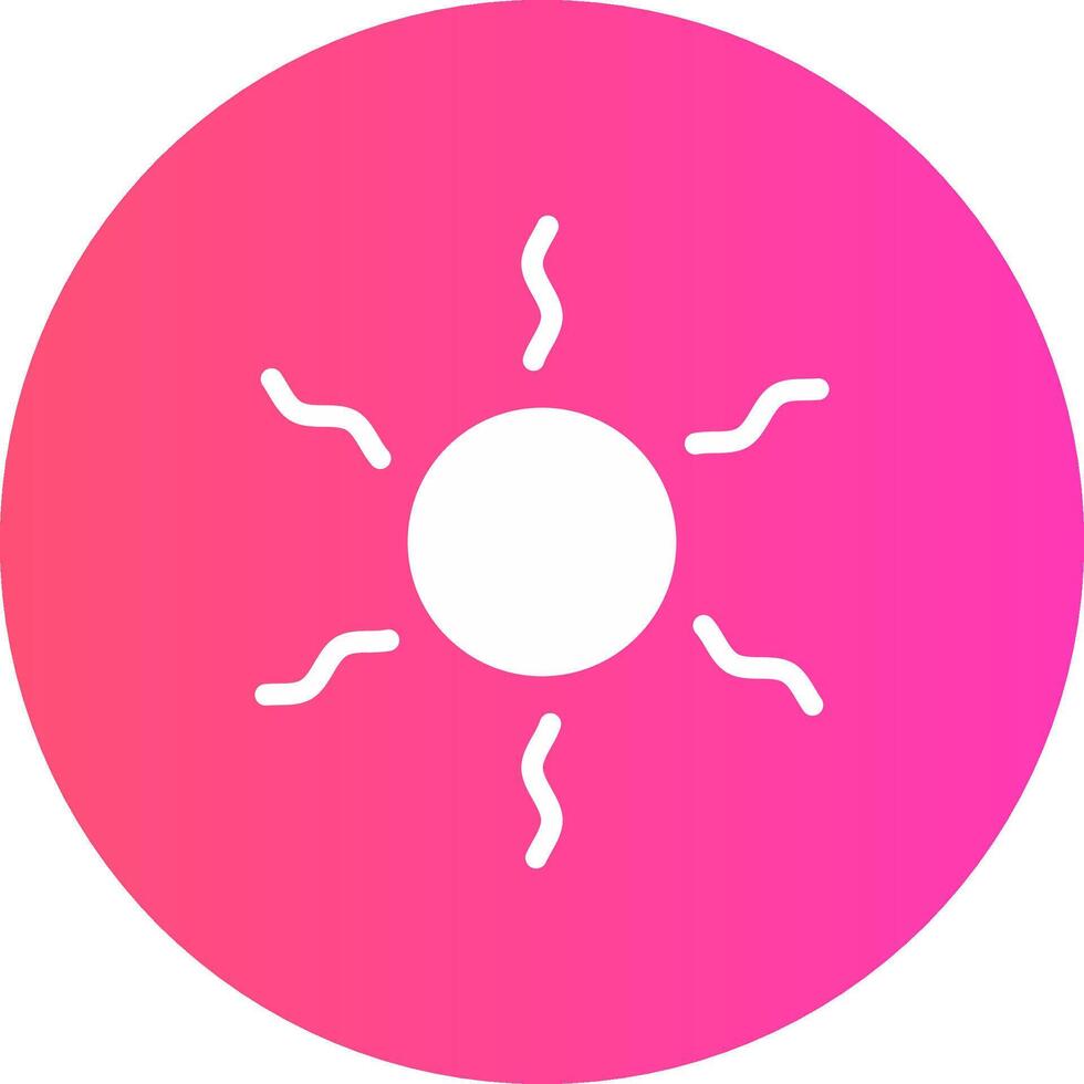 Sun Creative Icon Design vector