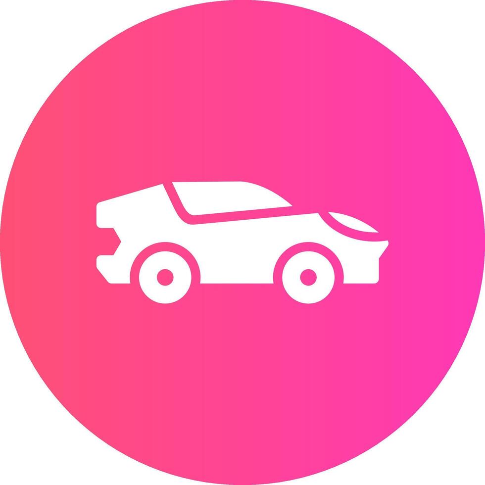 diseño de icono creativo de coche vector