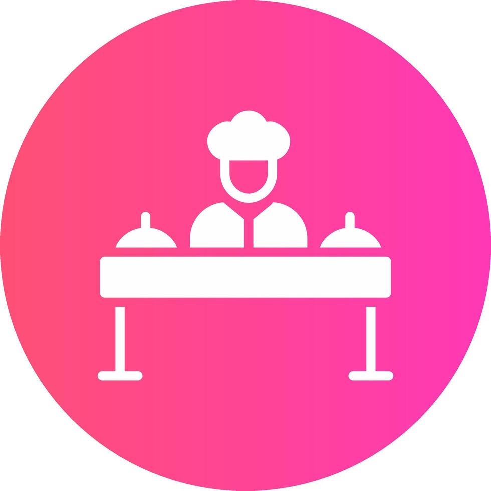 diseño de icono creativo de chef vector