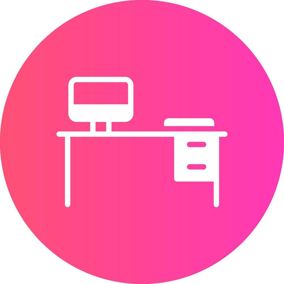 Desk Creative Icon Design vector