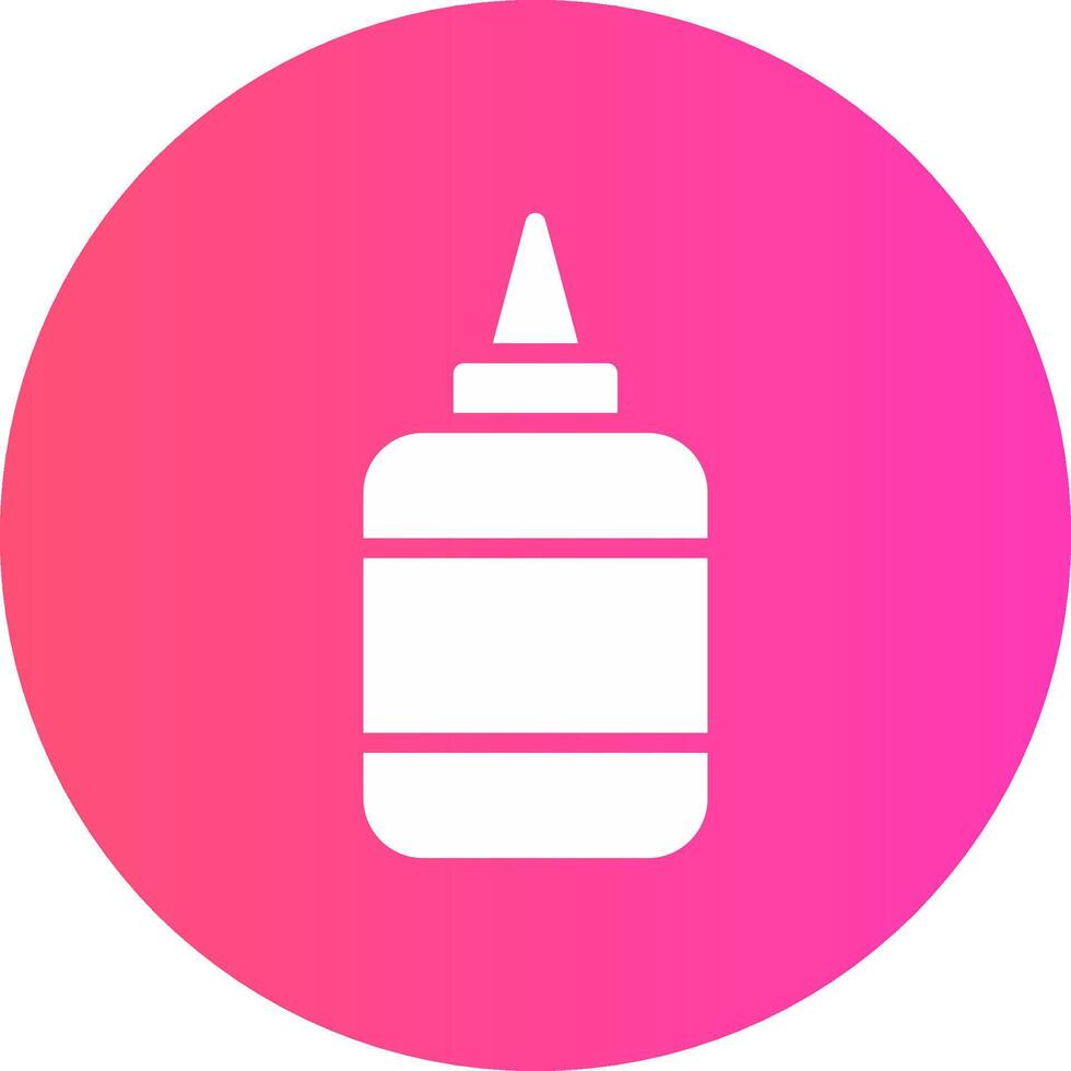 Glue Creative Icon Design vector