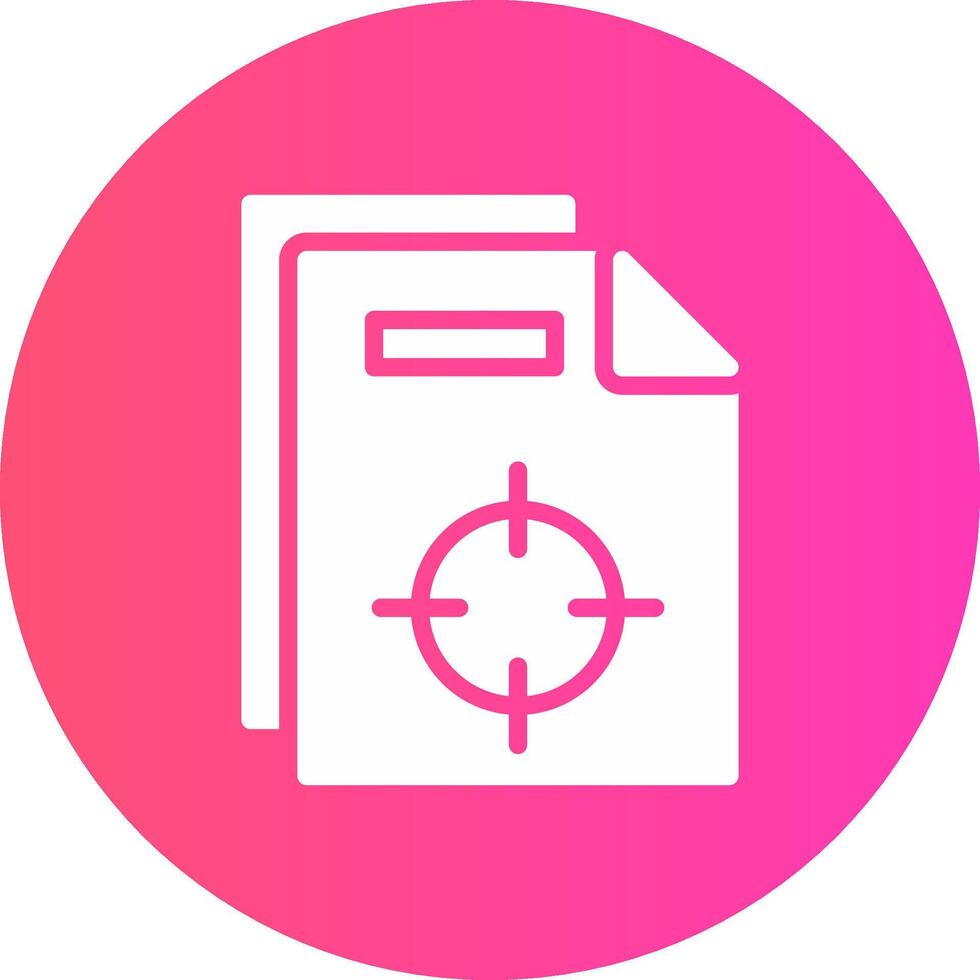 Registration Mark Creative Icon Design vector