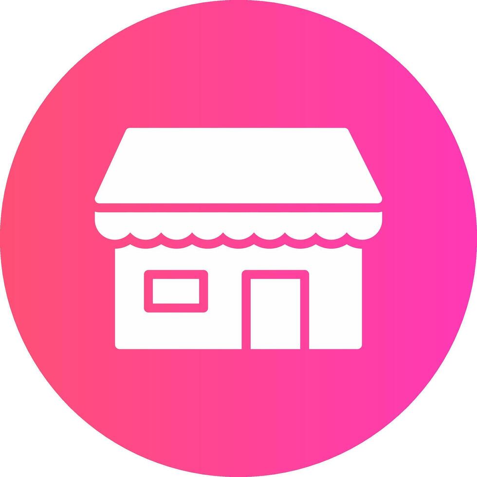 Bar Shop Creative Icon Design vector