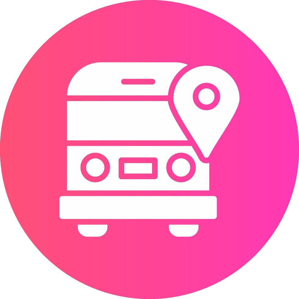 diseño de icono creativo de autobús escolar vector