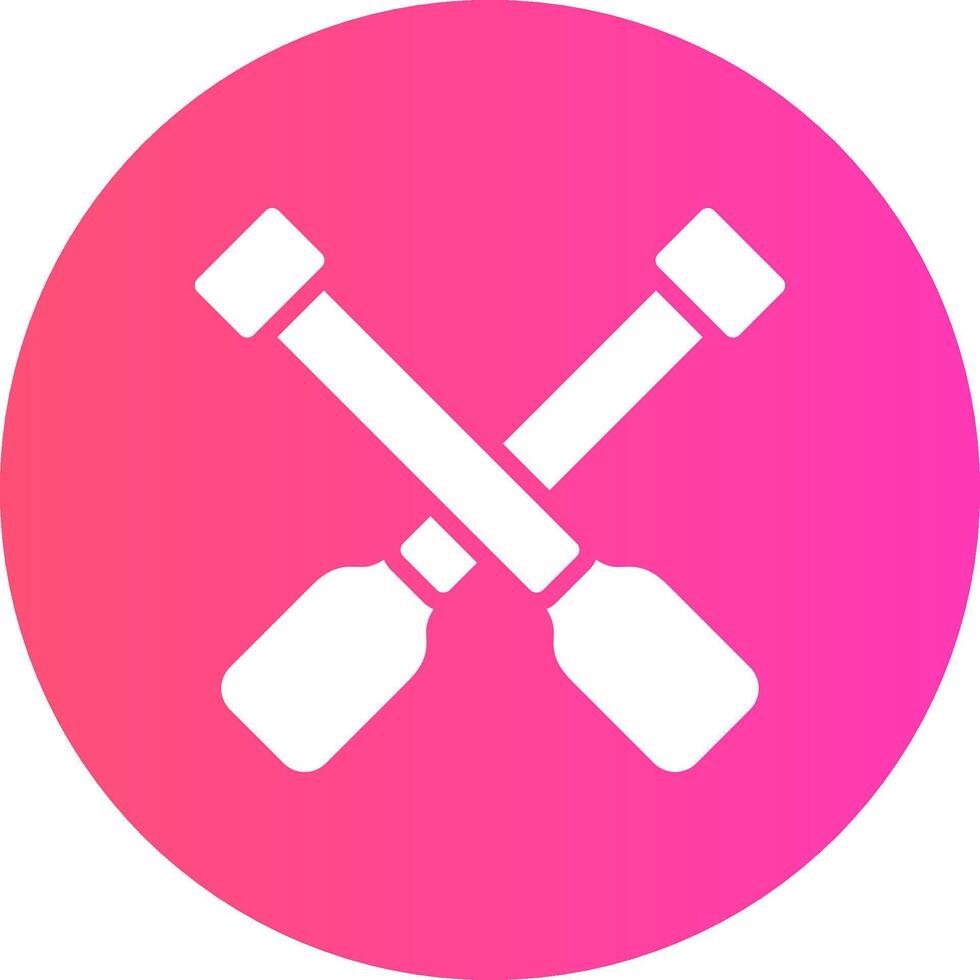 Rowing Creative Icon Design vector