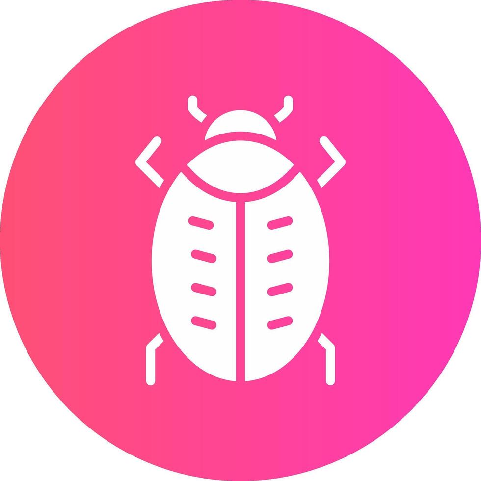 Bug Creative Icon Design vector