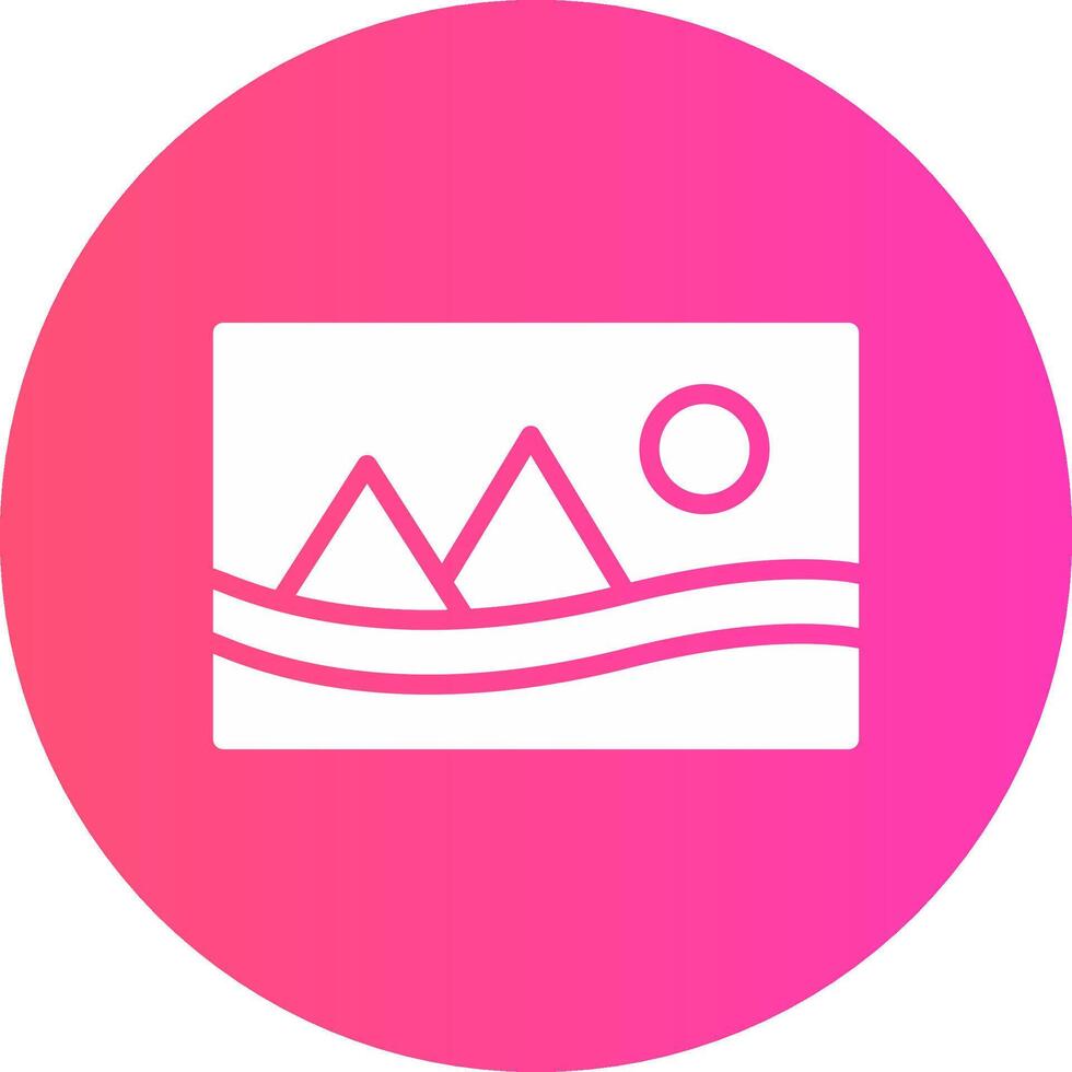Picture Creative Icon Design vector