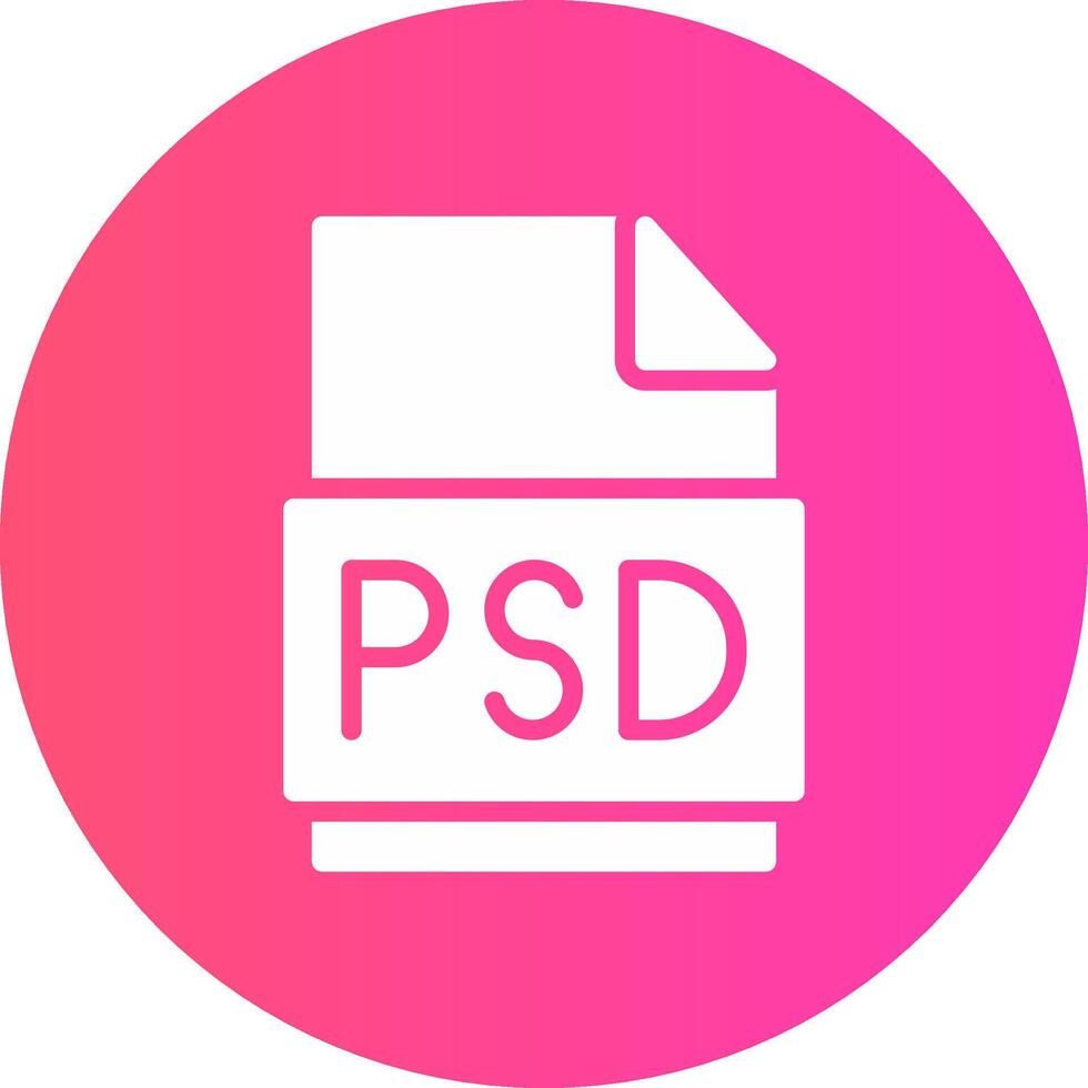 diseño de icono creativo de archivo psd vector