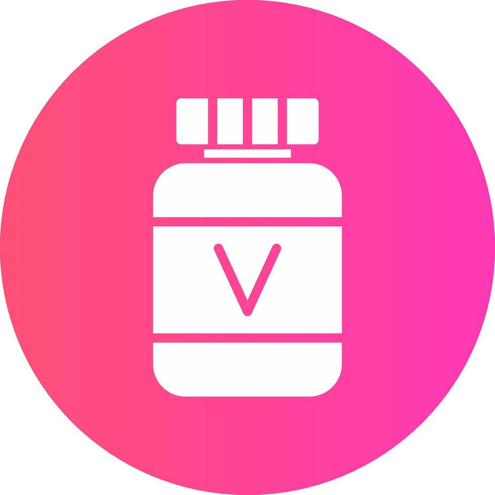 Vitamin Creative Icon Design vector