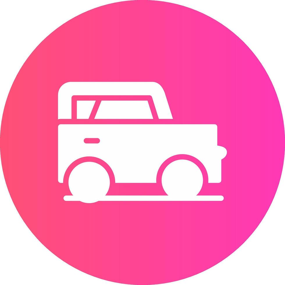 diseño de icono creativo de coche vector