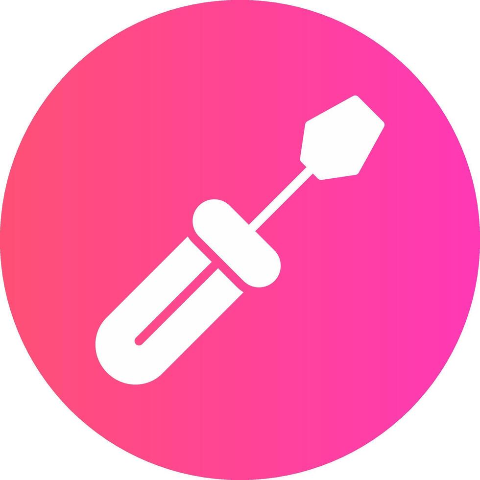 Screwdriver Creative Icon Design vector