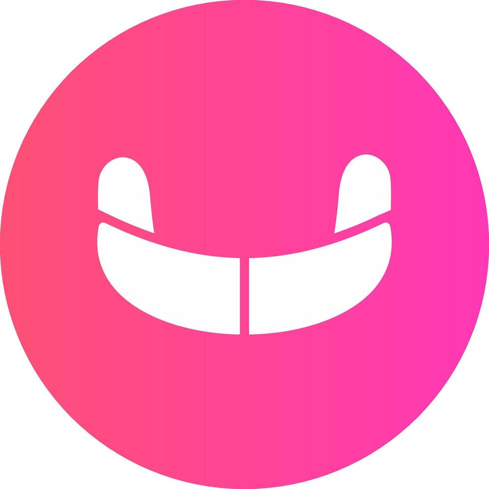 Gum Shield Creative Icon Design vector