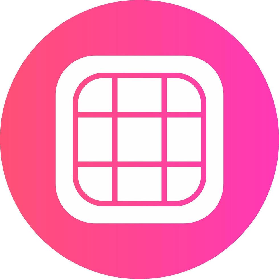 Grid Creative Icon Design vector