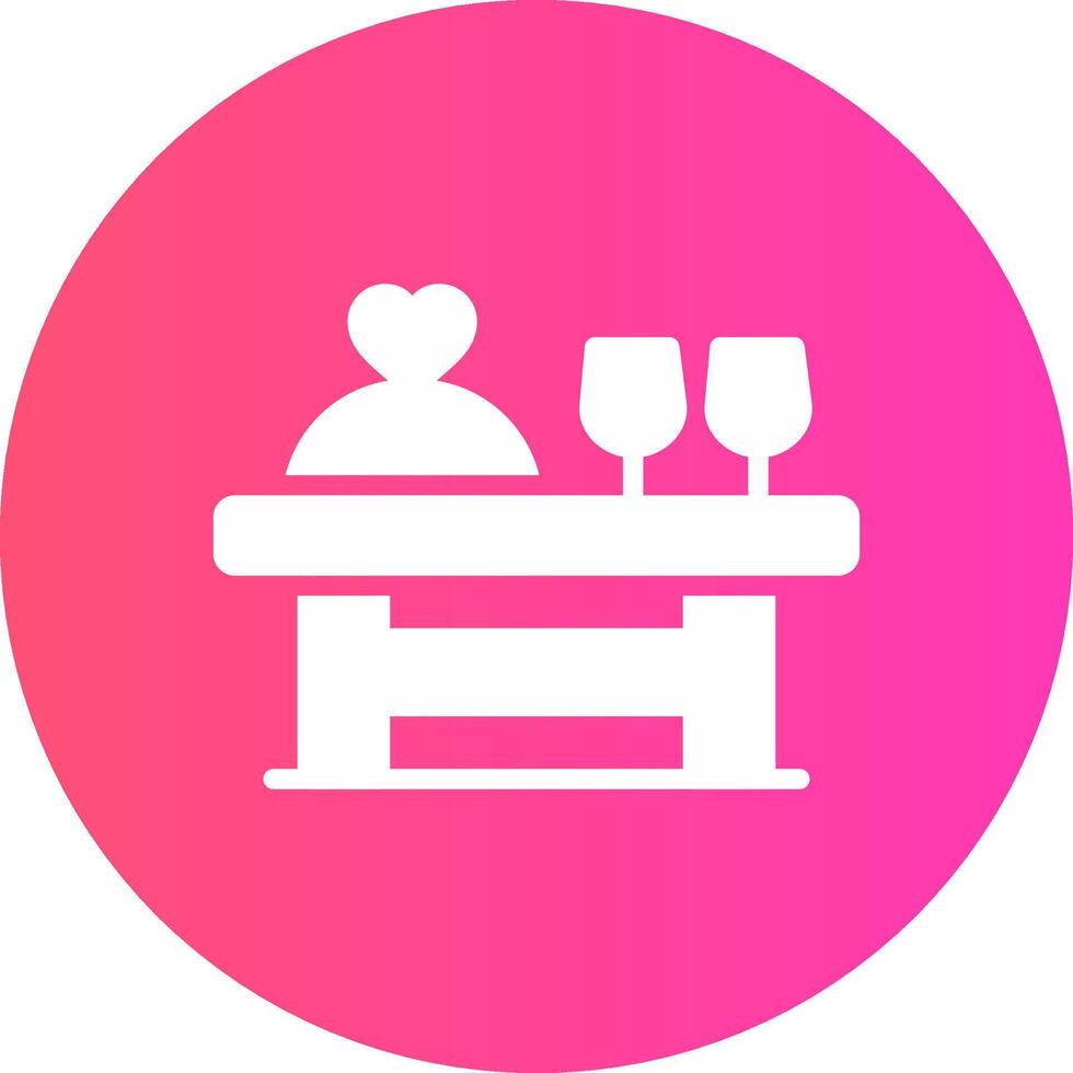 Banquet Creative Icon Design vector