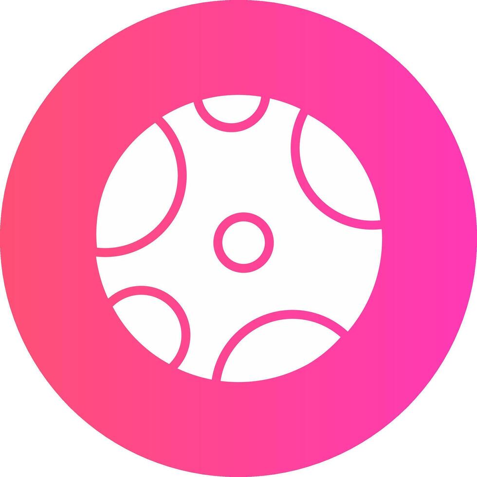 Full Moon Creative Icon Design vector