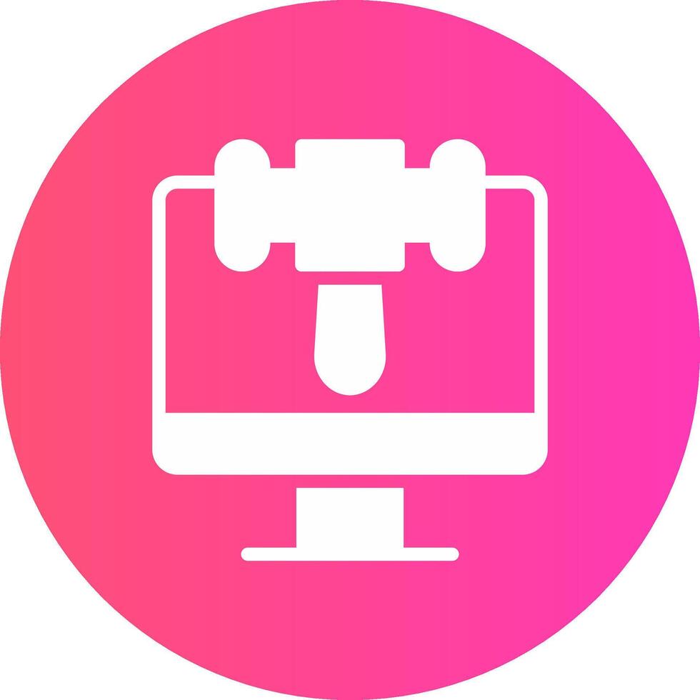 Online Creative Icon Design vector