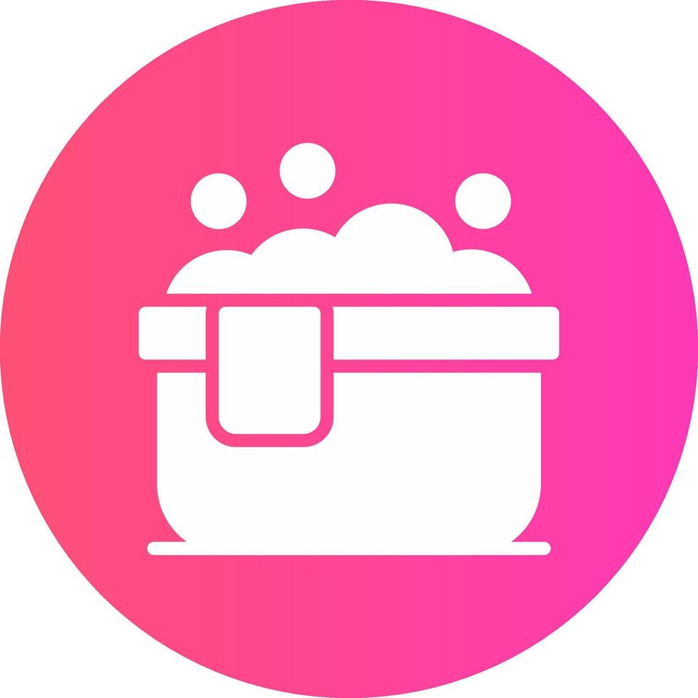 Laundry Creative Icon Design vector