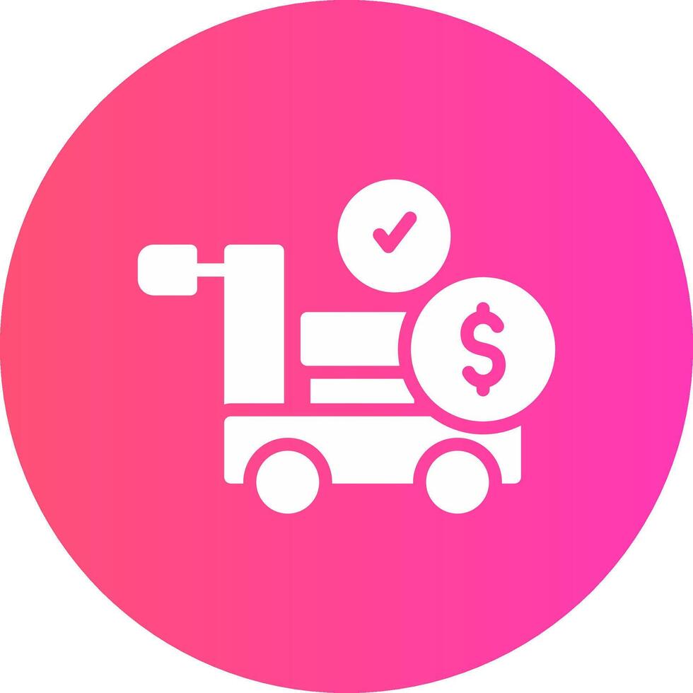 Procurement Creative Icon Design vector