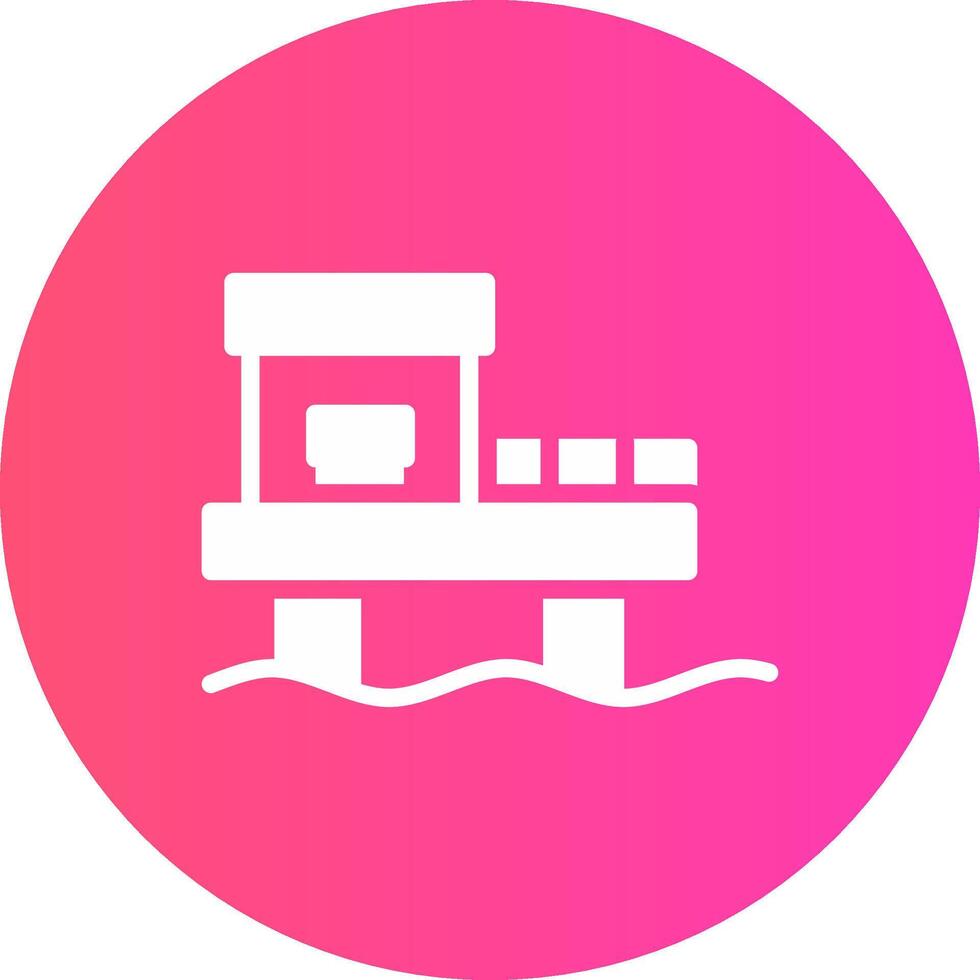 Dock Creative Icon Design vector