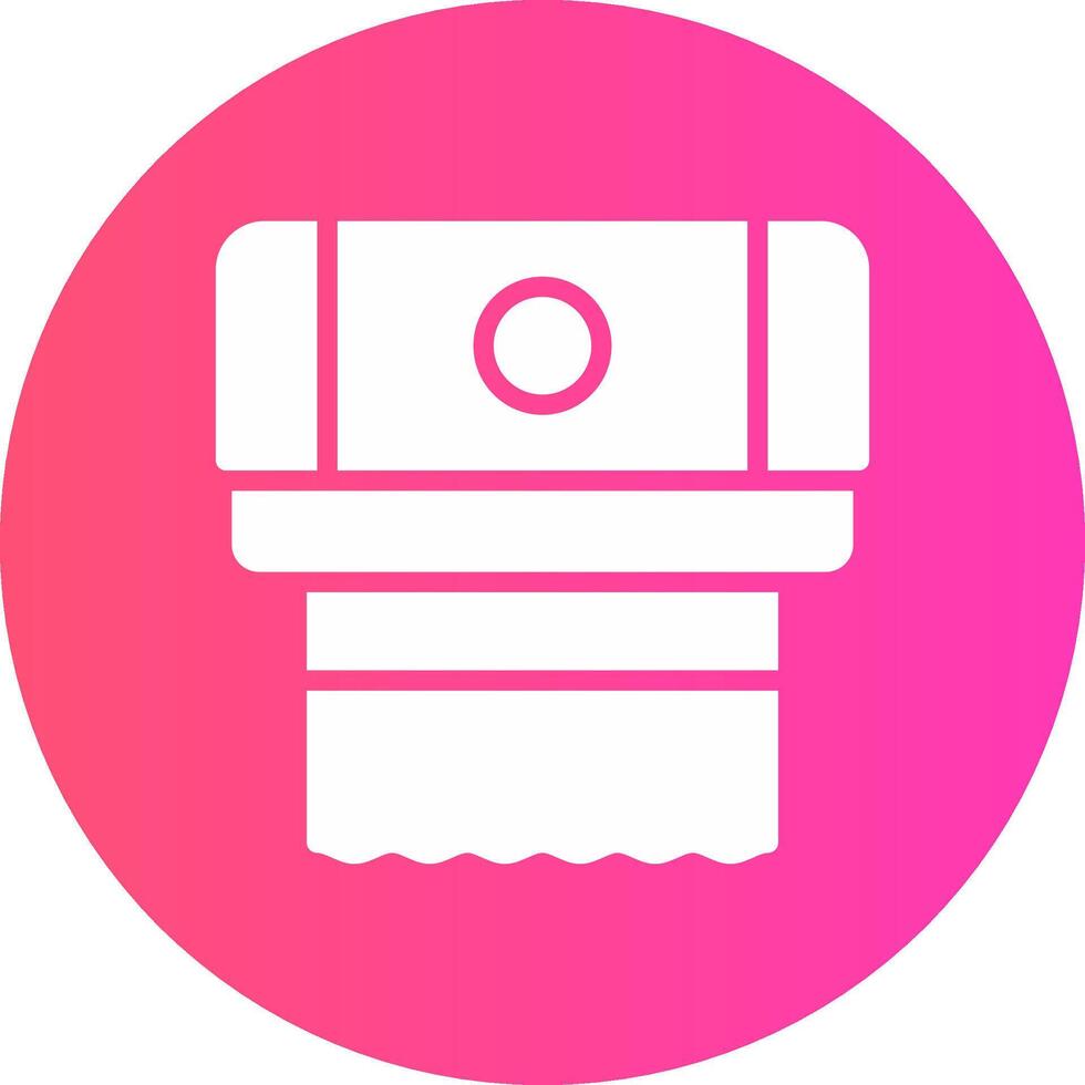 Paper Towel Creative Icon Design vector