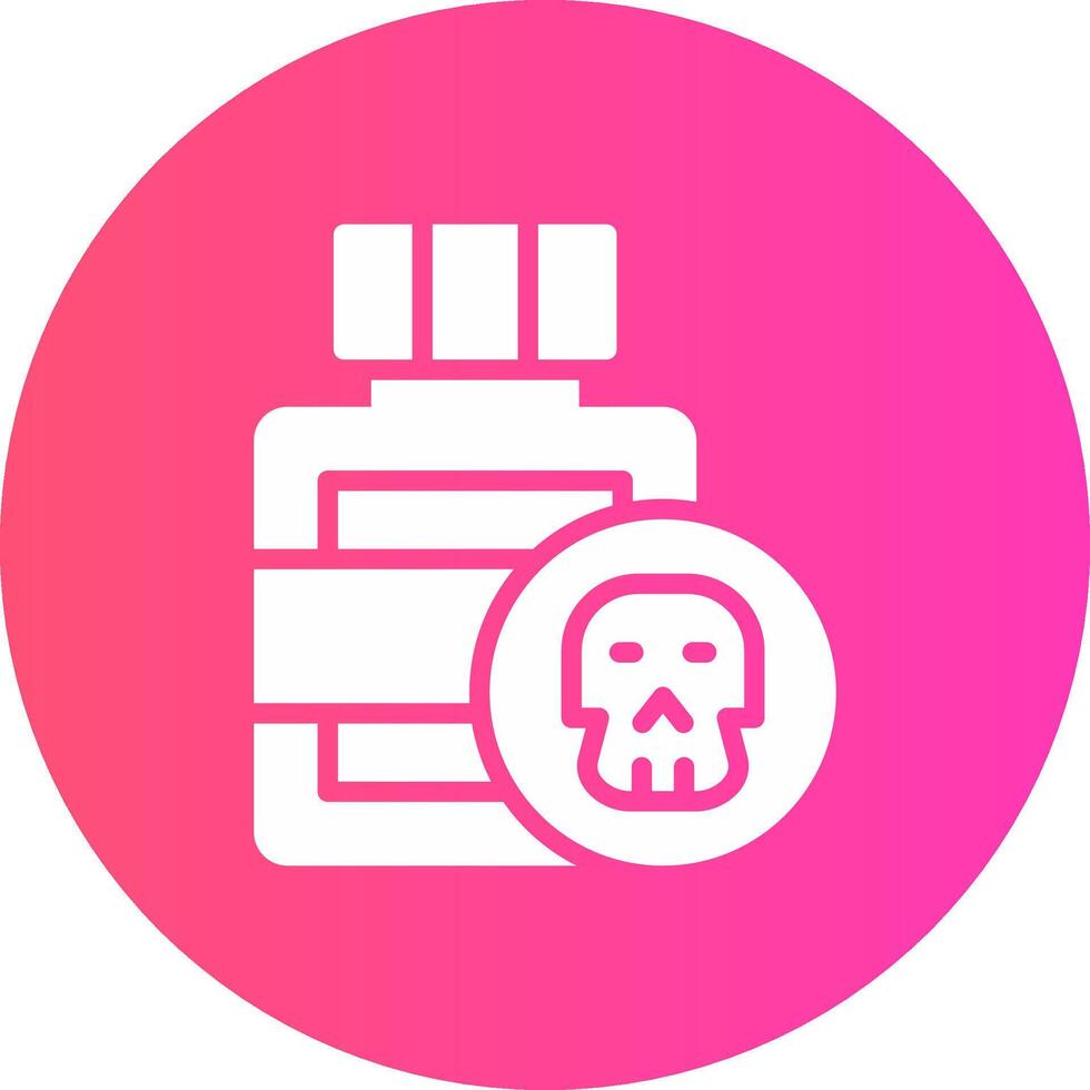 Poison Creative Icon Design vector