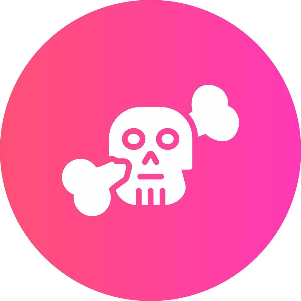 diseño de icono creativo muerto vector