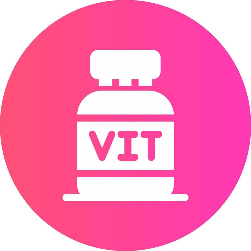 Vitamins Creative Icon Design vector