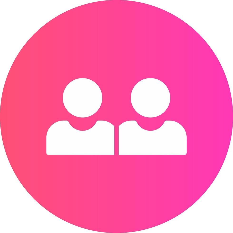 Audience Creative Icon Design vector