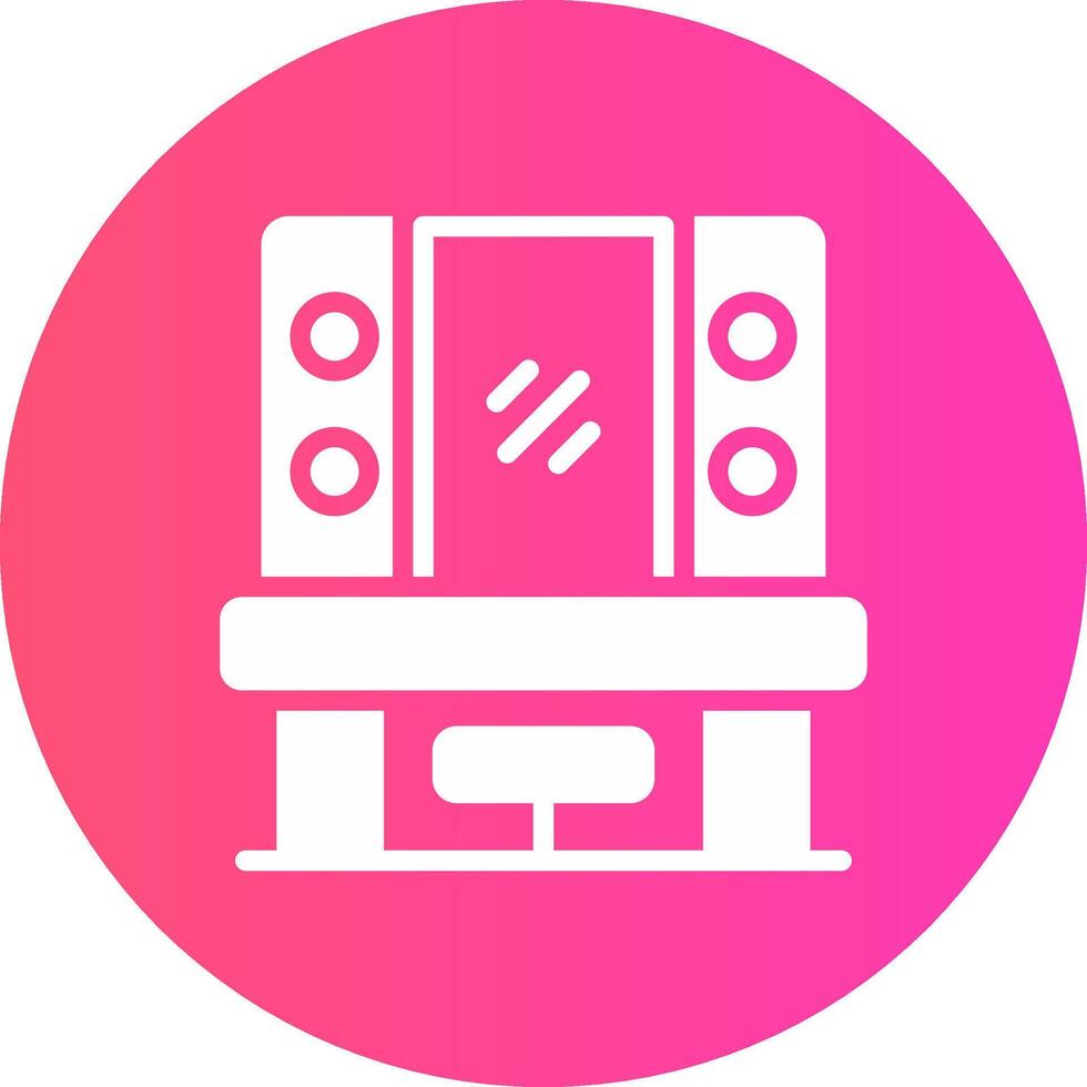 Dressing Room Creative Icon Design vector