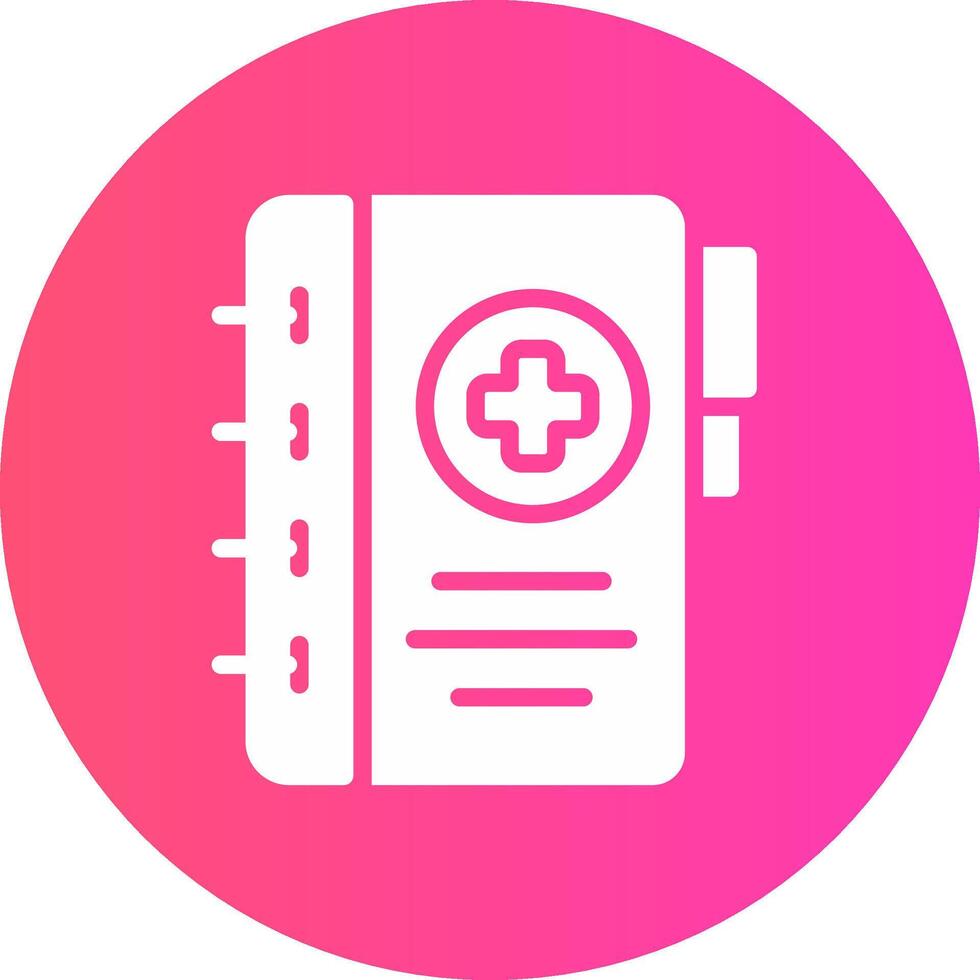 Appointment Book Creative Icon Design vector