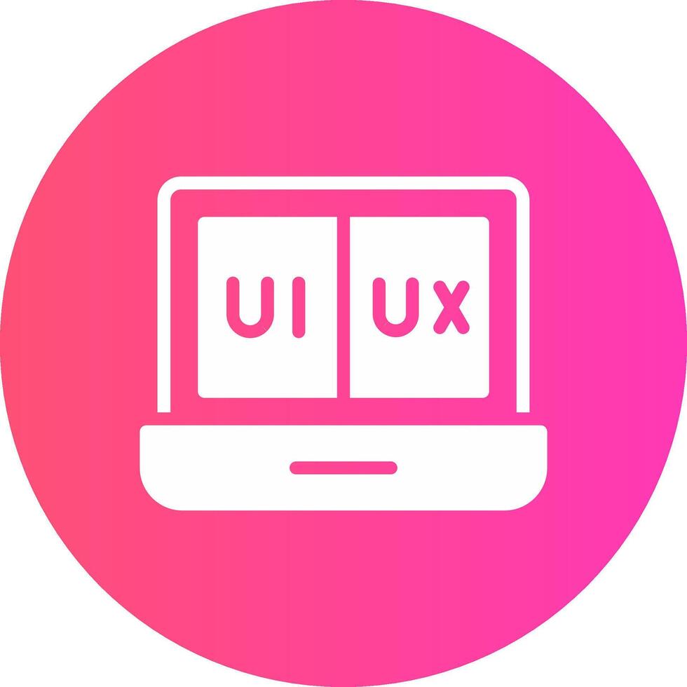 Ui Ux Creative Icon Design vector